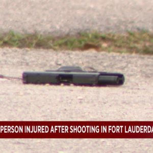 Fort Lauderdale shooting leaves one person injured