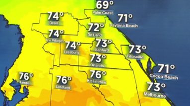 Get ready: Roller coaster ride of temperatures in Central Florida