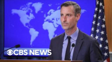 Watch Live: State Department spokesperson Ned Price holds briefing | CBS News
