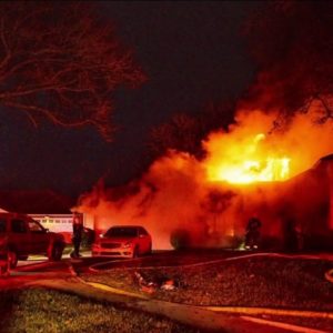 House fire in East Arlington