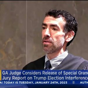 GA Judge Considers Release Of Grand Jury Report In Trump Election Interference Case