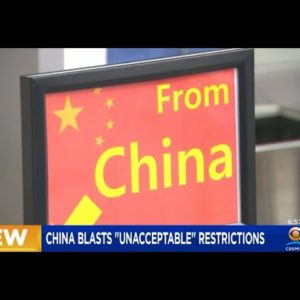 China Blasts "Unacceptable" COVID Restrictions Imposed By U.S. On Travelers
