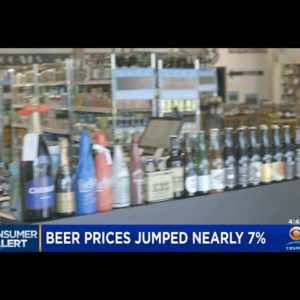 Inflation On Tap: Beer Prices Up Nearly 7%