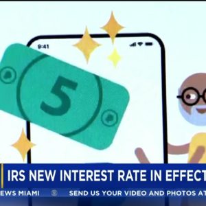 IRS: New Year, New interest Rate On Payments