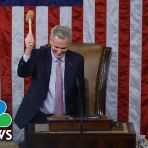 Kevin McCarthy begins first week as House speaker