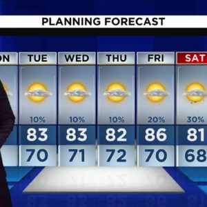 Local 10 News Weather Brief : 01/30/2022 Morning Edition