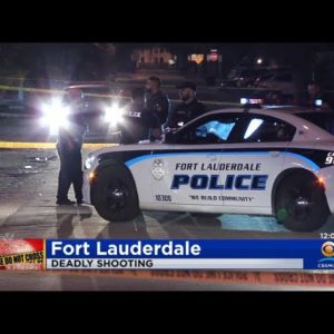Man Found Shot And Killed In Ft. Lauderdale