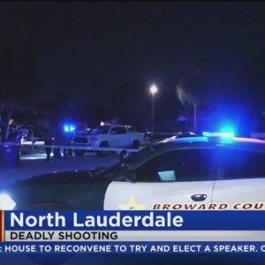 Man killed in North Lauderdale shooting