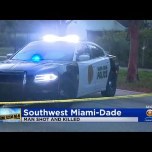 Man Shot And Killed In SW Miami-Dade