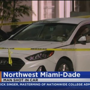 Man shot while sitting in his car near Golden Glades