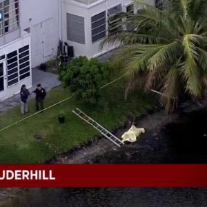 Man turns up dead in Lauderhill canal
