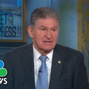 Manchin doesn't rule out presidential run: 'Everything is on the table'