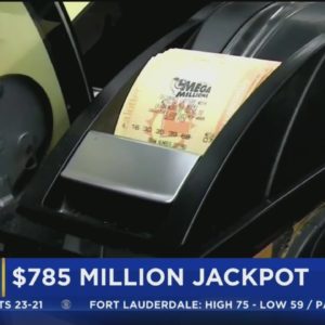 Mega Millions jackpot at $785 million for Tuesday's drawing