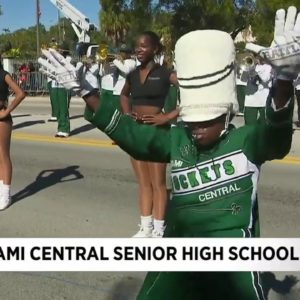 MLK Day parade: Miami Central's marching band