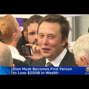 Musk Becomes First Person To Lose $200,000,000,000 In Wealth
