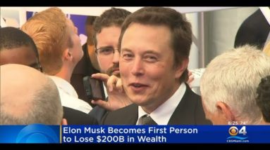 Musk Becomes First Person To Lose $200,000,000,000 In Wealth