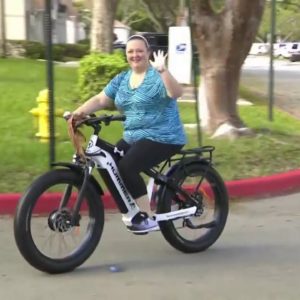 Alicia Schneider Rodriguez wins Hummer EV bike in Local 10 Secret Santa giveaway!