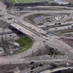 New diverging diamond interchange opens up in South Florida