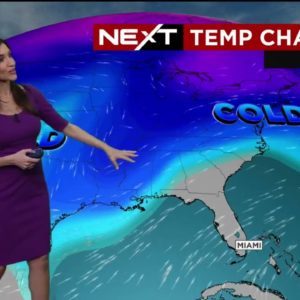 NEXT Weather: Miami + South Florida Forecast - Monday Afternoon 1/16/23