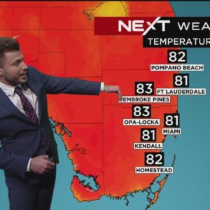 NEXT Weather: Miami + South Florida Forecast - Wednesday 1/4/23