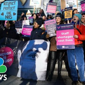 Nurses in England strike over pay and deteriorating NHS