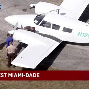 Pilot makes emergency landing in Miami-Dade