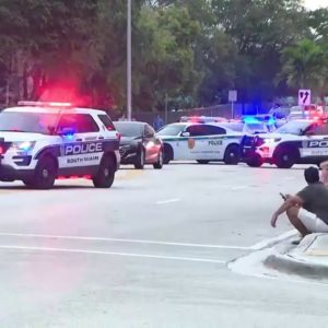 Police chase ends in South Miami
