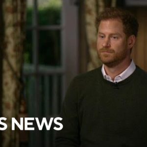 Prince Harry opens up about royal family rift in "60 Minutes" interview