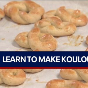 Recipe for Koulourakia Greek butter cookies