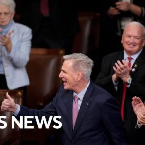 Rep. Kevin McCarthy elected House speaker on the 15th ballot | full video
