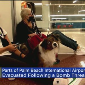 Palm Beach International Airport concourse evacuated after comment about an explosive