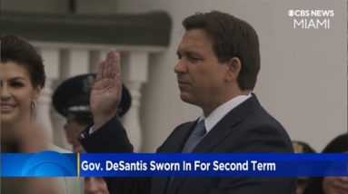 Ron DeSantis Sworn In For Second Term As Florida Governor