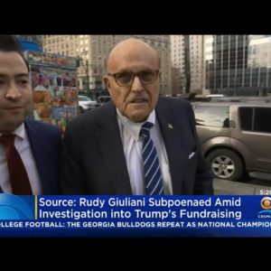 Rudy Giuliani Subpoenaed In Investigation Into Trump Fundraising