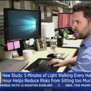 Sitting too much is bad for your health