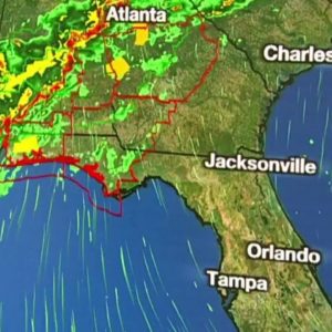 Slow-moving front to bring rain to some areas of Central Florida