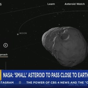 Small asteroid to pass close to Earth