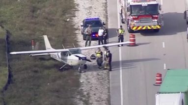 Small plane makes emergency landing on U.S. 27 in Broward