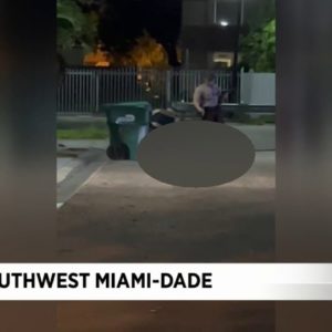 Surveillance video captures Miami-Dade police-involved shooting