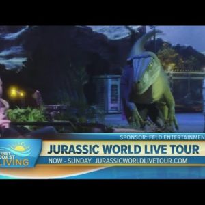 Take a walk on the prehistoric side with Jurassic World Live Tour