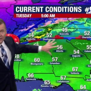 Tampa Bay forecast: Winter warmup continues across Florida