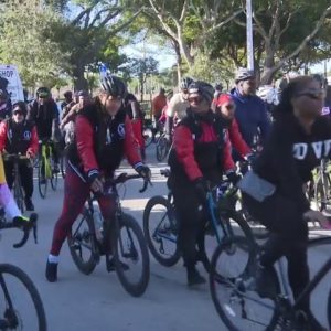 Thousands pack the streets for annual MLK 5k bike ride in Miami