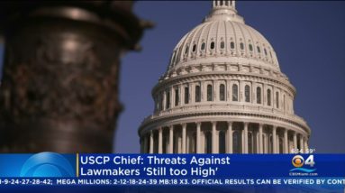Capitol Police: Threats Against Lawmakers Have Decreased, But "Still Too High"