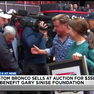 Custom Bronco sells for $350K, benefits Gary Sinise Foundation for veterans