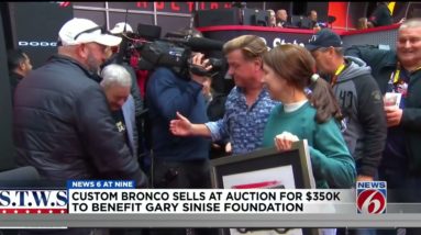 Custom Bronco sells for $350K, benefits Gary Sinise Foundation for veterans