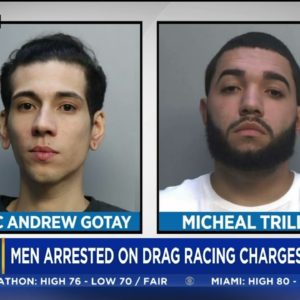 Two Men Arrested For Repeated Drag Racing Offences In Miami-Dade