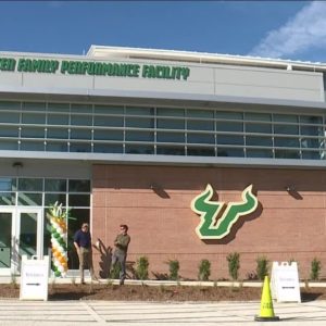 USF Bulls open new indoor football facility