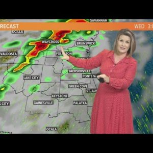Timing out Wednesday afternoon storms; looking ahead to cooler air this weekend