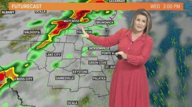 Timing out Wednesday afternoon storms; looking ahead to cooler air this weekend