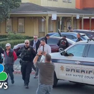 Video shows moment police arrest Half Moon Bay shooting suspect