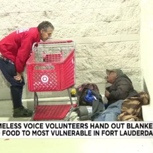 Homeless Voice volunteers helping vulnerable population stay warm, find shelters